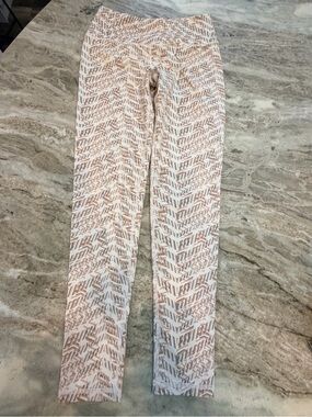 Victoria Sport Pink Geometric Print Leggings Medium Workout Pants